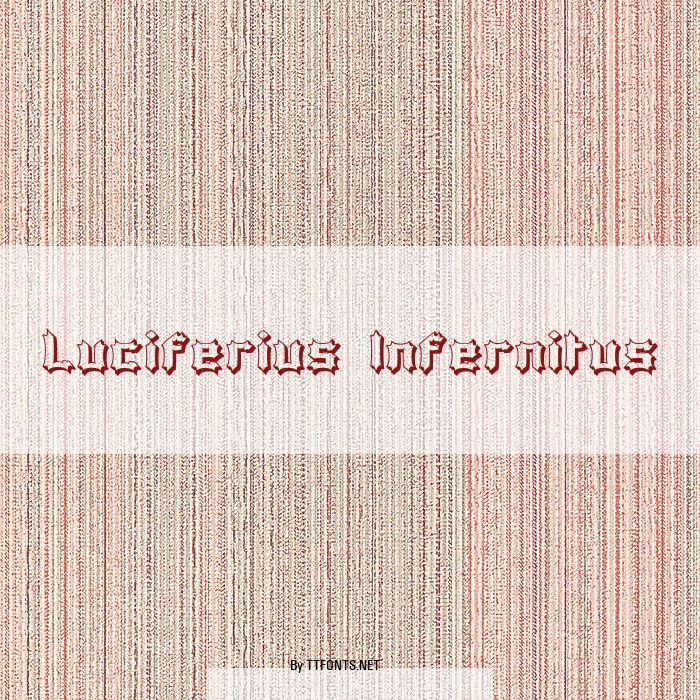 Luciferius Infernitus example